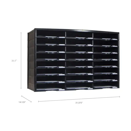 24 Compartment Literature Organizer {3}