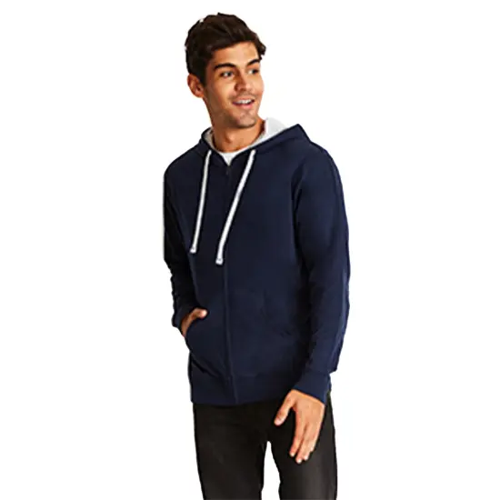 Next Level&reg; Long Sleeve Laguna Hoodie Black/ red {6}