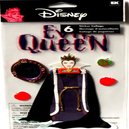 Disney Evil Queen Dimensional Stickers {1}