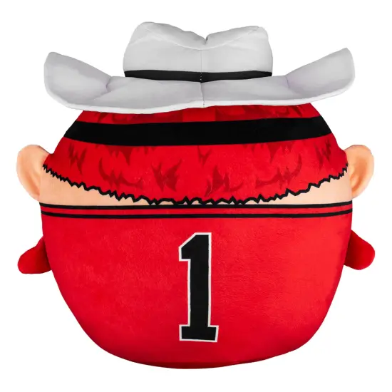 Sleep Squad Texas Tech Red Raiders Raider Red 12" Mascot Kiri Cloud Plushie {5}
