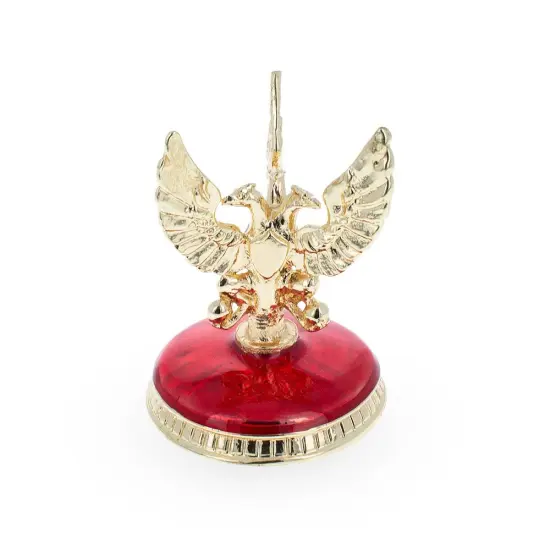 1913 Romanov Tercentenary Royal Easter Egg 3.6 Inches {7}