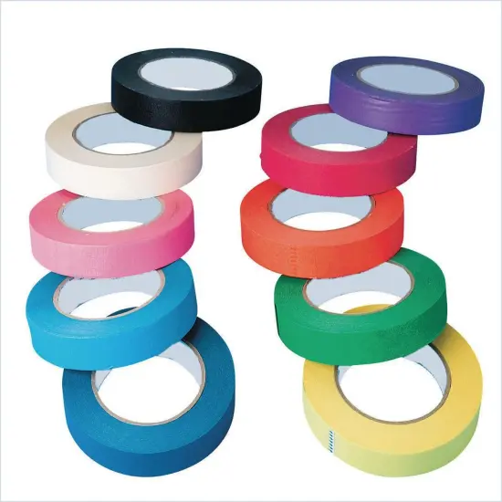 10-Color Craft Tape Assortment, 1"W x 60 yards {1}