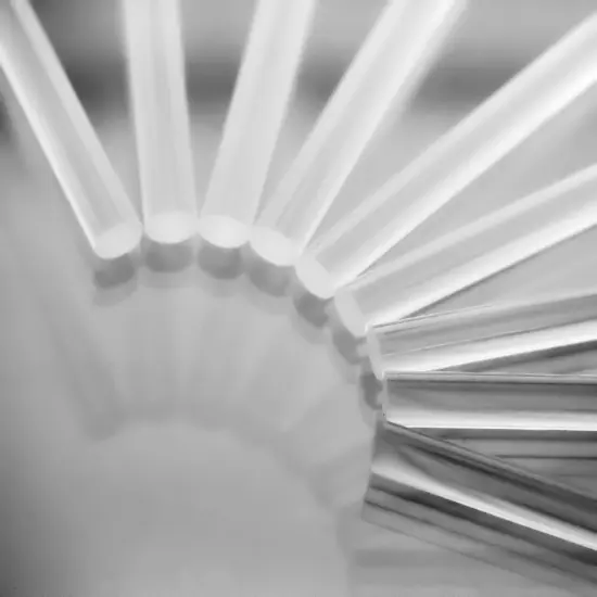 BAZIC Hot Melt Glue Sticks Dual Temp. Mini Size 3.9" x 0.27" (50/Pack) {5}