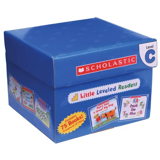 Little Leveled Readers Book: Level C Box Set, 5 Copies of 15 Titles {1}