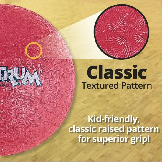 Spectrum&trade; Playground Balls, 10" (Set of 6) {4}
