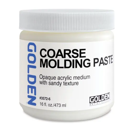 Golden Molding Paste Medium - Coarse, 16 oz jar {1}