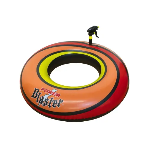 Swim Central Set of 2 Blue and Orange Inflatable Power Blaster Inner Tubes, 40-Inch {4}