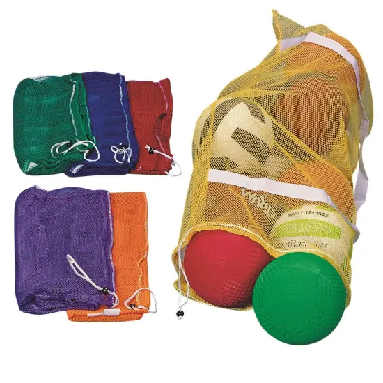 Spectrum&trade; Mesh Ball Bags, 48" x 24" (Set of 6) {1}