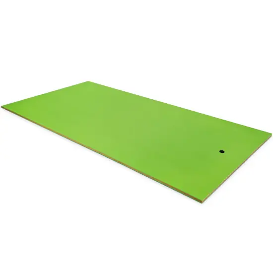 XPE Foam Floating Water Pad for 4-6 People, Anti-Puncture and Easy Storage Green {5}