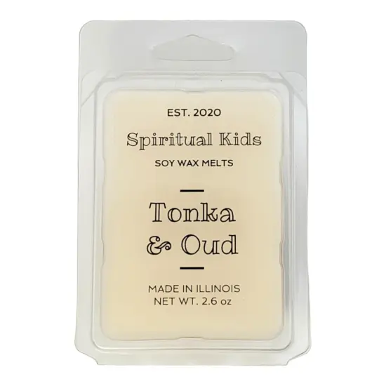 Tonka & Oud Soy Wax Melts 2.6oz 6ct Hand Poured with Fragrant/Essential Oils! | Birthday Gift | Christmas Gift | Woodsy Scent | {2}