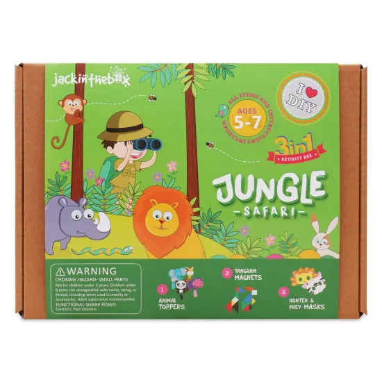 JackInTheBox 3-in-1 Activity Box Kit - Jungle Safari {1}