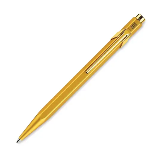 Caran d'Ache 849 Premium Ballpoint Pen - Goldbar {1}