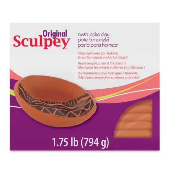 Original Sculpey - Package, 1.75 lb, Terra Cotta {1}