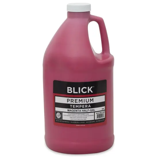 Blick Premium Grade Tempera - Magenta, Half Gallon {2}