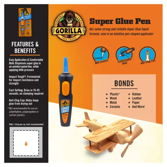 Gorilla Glue Super Glue Pen {1}