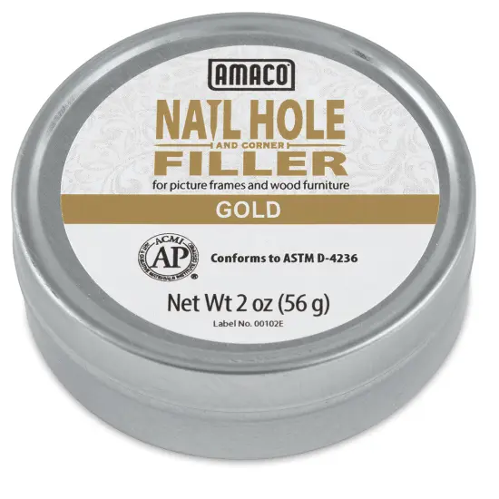Amaco Nail Hole and Corner Filler - 2 oz, Gold {1}