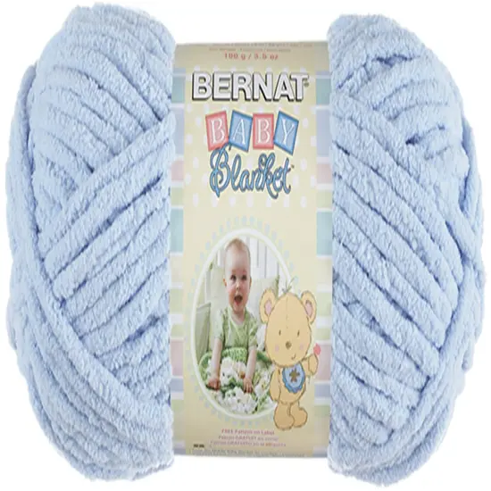 Multipack of 24 - Bernat Baby Blanket Yarn-Baby Blue {2}