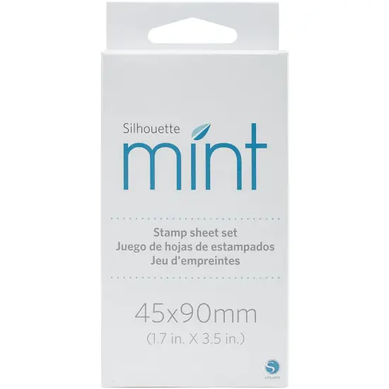 Silhouette Mint Stamp Sheets 2/Pkg-1.75"X3.5" {1}