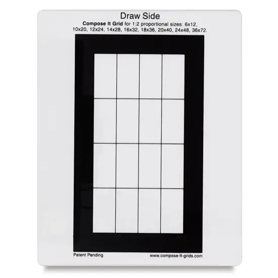 Compose It Grid - 8" x 10", Single Grid, 1:2 {2}