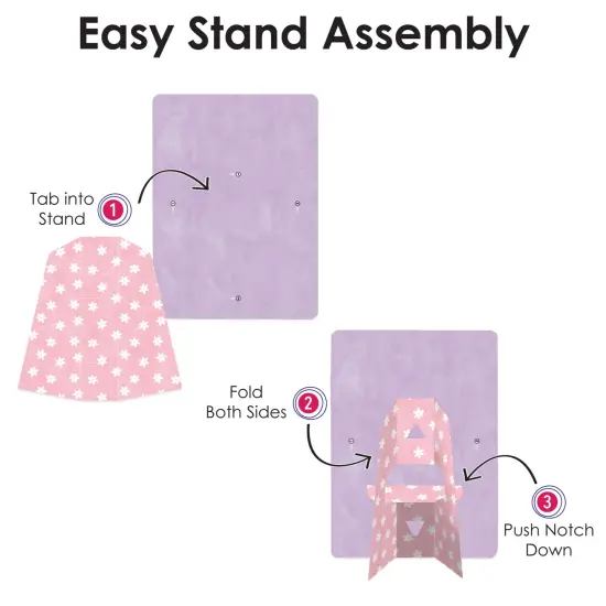 Big Dot of Happiness Beautiful Butterfly - Floral Baby Shower or Birthday Party 4x6 Picture Display - Paper Photo Frames - Set of 12 {7}