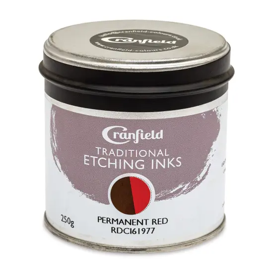 Cranfield Traditional Etching Ink - Permanent Red, 250 g {1}