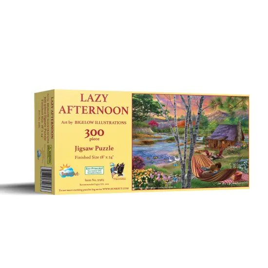 Sunsout Lazy Afternoon 300 pc Jigsaw Puzzle 31965 {3}