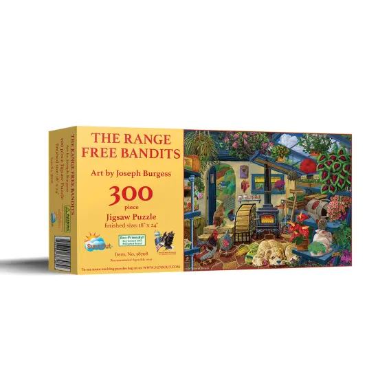 Sunsout The Range Free Bandits 300 pc Jigsaw Puzzle 38708 {3}