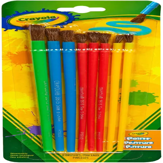 Multipack of 12 - Crayola Paintbrushes-8/Pkg {2}