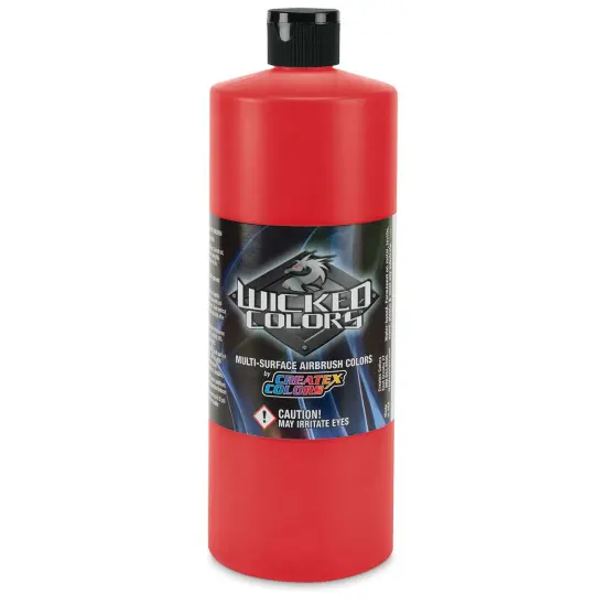 Createx Wicked Colors Airbrush Color - 32 oz, Detail Scarlet {1}