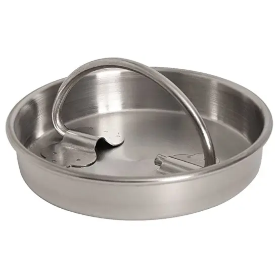 Shetler's S/S Housewares Functional and Decorative Stainless Steel Milk Can 8 3/4" H 1 Gallon {6}