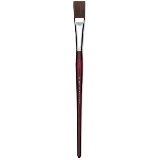 Utrecht Tuscan Synthetic Flat - Size 12, Long Handle {1}