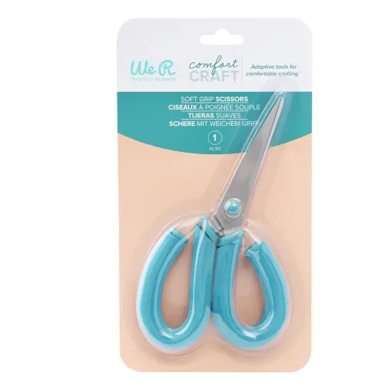 We R Comfort Craft Soft Grip Scissors 8" {1}