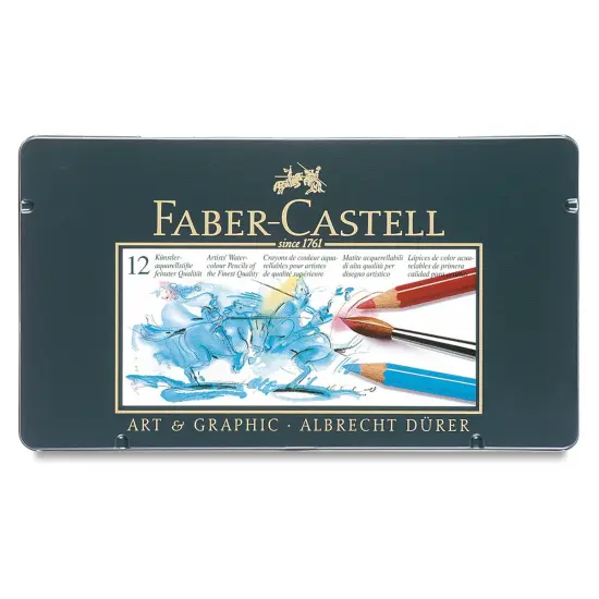 Faber-Castell Albrecht Durer Watercolor Pencil Set - Set of 12 {1}