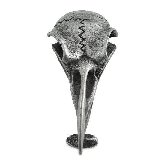 John Bead Antique Stainless Steel Bead - Bird Skull, 47 x 21 mm {1}
