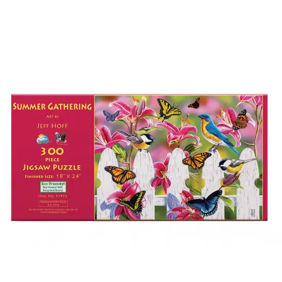 Sunsout Summer Gathering 300 pc Jigsaw Puzzle 55972 {4}