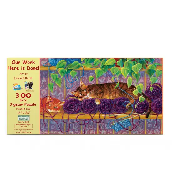Sunsout Our Work is Done Here 300 pc Jigsaw Puzzle 31621 {4}