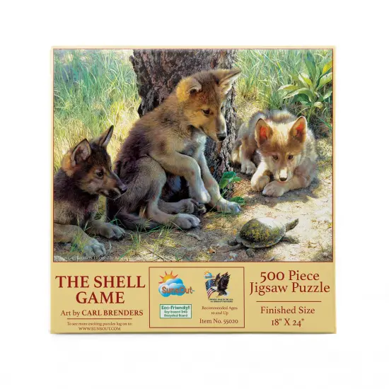 Sunsout The Shell Game 500 pc Jigsaw Puzzle 55020 {4}