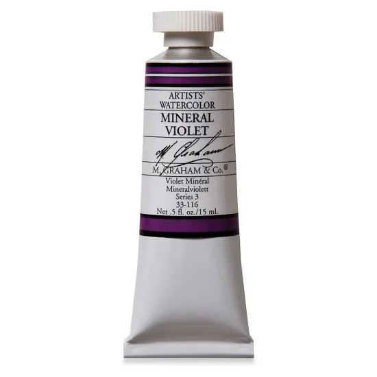 M. Graham Artists' Watercolor - Mineral Violet, 15 ml Tube {1}