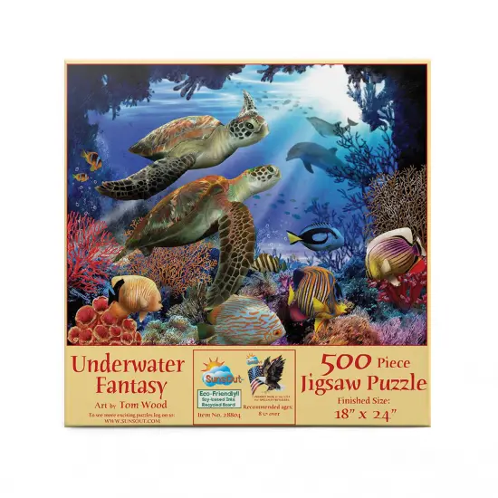 Sunsout Underwater Fantasy 500 pc Jigsaw Puzzle 28804 {4}