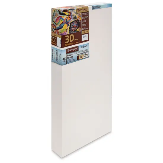 Masterpiece Tahoe Cotton Canvas - 12" x 24", 2-1/2" Profile, Acrylic Primed {1}