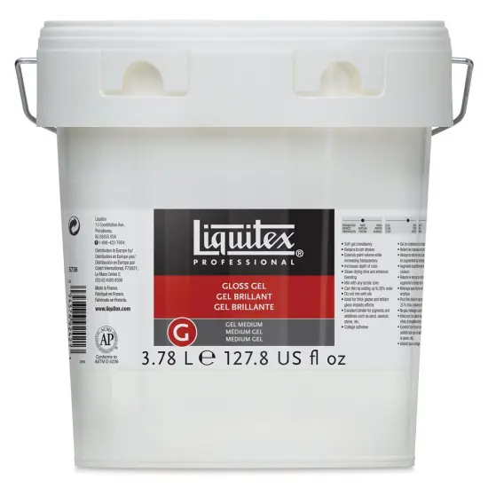 Liquitex Medium - Gel Medium, Gloss, 128 oz {2}