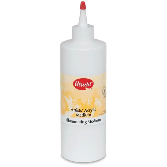 Utrecht Artists' Acrylic Illuminating Medium - 16 oz {2}