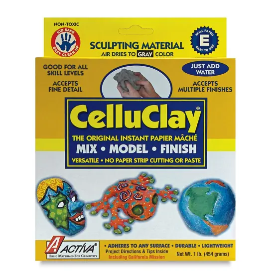 Activa Celluclay Instant Papier Mache - 1 lb, Bright White {1}