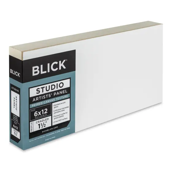 Blick Studio Artists' Board - 6" x 12" x 1-1/2", Gallery {2}