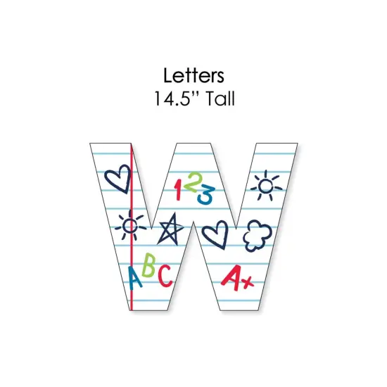 Big Dot of Happiness We Missed You - Back to School - Yard Sign Outdoor Lawn Decorations - Back to School Classroom Yard Signs {7}