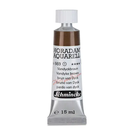 Schmincke Horadam Aquarell Watercolor - Vandyke Brown, 15 ml tube {2}