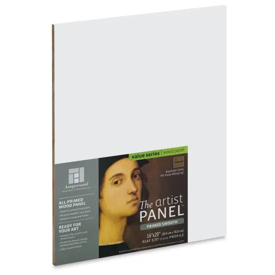 Ampersand Value Series Artist Panel - Smooth, 16" x 20", 3/8" Profile {1}