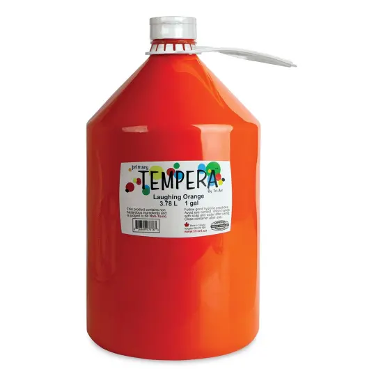 Tri-Art Liquid Tempera - Orange, 3.78 L {1}
