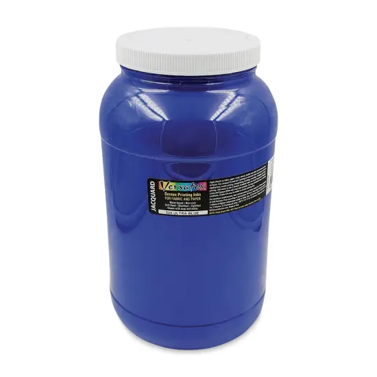Jacquard Versatex Screen Printing Ink - Ultra Blue, 128 oz jar {1}