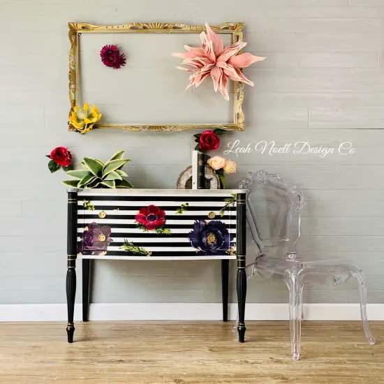 Redesign Decor Transfers Lush Floral II 48"x32" 655350644222 {4}